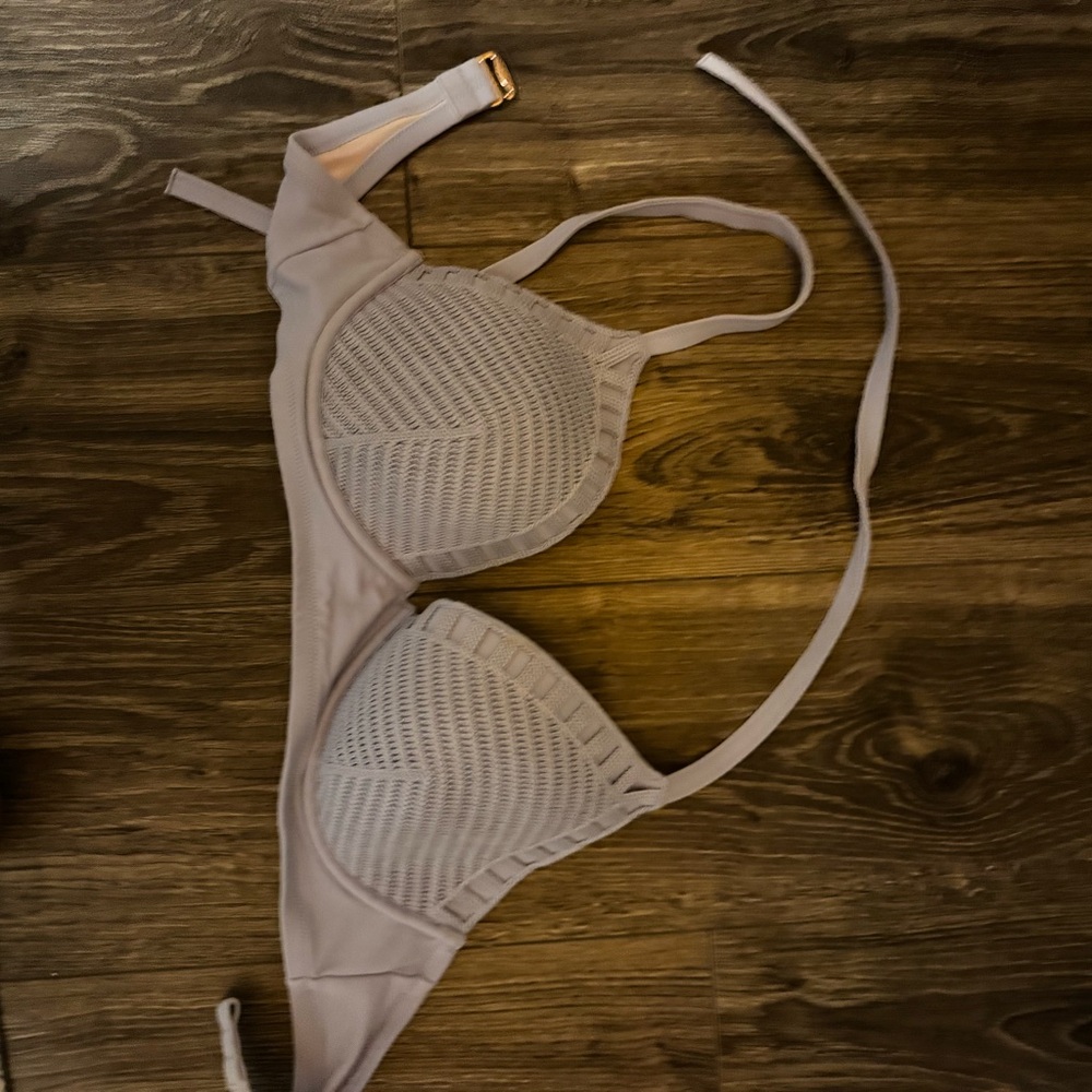Elegant White Bikini Top
